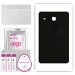apgo skin sticker film foil vinyl for the BACK compatible with Samsung Galaxy Tab E 8.0, scratch-resistant, easy to install - Matrix