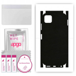 apgo Protective Skin Sticker for the back+sides compatible with Samsung Galaxy F42 5G, Full Wrap Film, Foil, Vinyl - Pattern Matrix