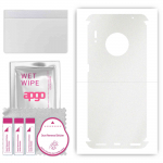 apgo Protective Skin Sticker for the back+sides compatible with Huawei Mate 30 Pro, Full Wrap Film, Foil, Vinyl - Pattern Matte Transparent