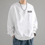 Meeste vabaaja dressipluus Meeste Harajuku t&auml;navamood pullover Meessoost lapiline lahtine &uuml;mmarguse kaelusega moekad meeste riided M