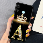 Tpu telefoni&uuml;mbris Huawei P30 P40 Lite EP Smart Z Y6 Capa jaoks Honor 9X Pro 8X Play 9A pehme kaanega teemantkroonkiri Honor 20 Lite