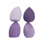 4 tk jumestusk&auml;sn puuder, kuiv ja m&auml;rg kombineeritud Beauty Cosmetic Ball jumestuspuuder Bevel Cut Make Up Sponge t&ouml;&ouml;riistad
