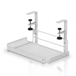 Laua all olev kaablihaldusalus ilma puurimiseta terasest laua kaablikorraldajad juhtmehaldusaluse kaabli koduhaldusriiul