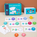 Beebi eelkooliealine &otilde;ppeharidus M&auml;nguasi Montessori Matemaatika Puidust m&auml;nguasjad Liitmine Lahutamine &Otilde;ppevahendid Digitaalsed v&auml;ikelaste kingitused