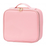 Kosmeetikakott LED-valgustusega peegliga, lukuga suletav, suure mahutavusega, k&auml;epidemega, veekindel reisi meigikorraldaja must