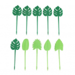 Yousheng 5/6/10 tk puuviljakahvel korduvkasutatav multikas, armas tibu toiduvalik Mini magustoidu hambaork igap&auml;evaseks kasutamiseks B