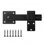 Aidaukse klappriiv koos paigaldustarvikutega 360-kraadine p&ouml;&ouml;re Privaatsuse turvalisus Lihtne paigaldada l&uuml;kandukse riivi v&auml;rava riiv