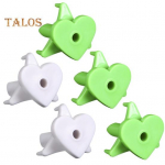 5 tk avatud kookosp&auml;hkli t&ouml;&ouml;riistad toiduklass Aegas&auml;&auml;stlik s&uuml;damekujuline k&auml;epide utiliit Mugav &otilde;ues telkimine avatud kookosp&auml;hkli t&ouml;&ouml;riistad majapidamistarbed