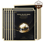 [Dr. G] Royal Black Snail Cream Mask (10 lehte), 1 pakk, 10 tk black