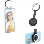 Magnetiline LED-t&auml;itevalgusti telefoni selfie-valgusti jaoks LED-videovalgusti 2500K-9000K, sisseehitatud h&auml;mardatav valge