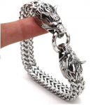 Roostevabast terasest meeste k&auml;ev&otilde;ru Wolves peaga 19cm