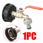 IBC Mahuti Adapter S60X6 Messingkraanile 1/2 Varuventiili Liitmiku Osad