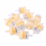 10x 4/25'' 4mm voolik Mootorratta t&otilde;ukeratta bensiinifilter l&auml;bipaistev sisemine gaas k&uuml;tus Uus