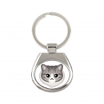 Norwegian Forest - keychain keychain for keys by Art-Dog brand