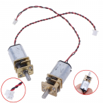 Dc 3V-6V 5V 55rpm reduktoriga k&auml;igukast Aeglase kiirusega Micro N20 t&auml;ismetallist k&auml;igukasti mootor Onesize