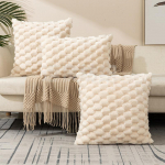 Pakis 2 &uuml;lipehmet pl&uuml;&uuml;sist kohevad dekoratiivsed padjakatted kunstkarusnahast villased sametpadjakatted padjap&uuml;&uuml;rid diivan diivanvoodi elutuba 50X50cm-3pcs