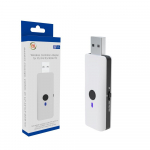 Juhtmega ja juhtmevaba Bluetooth-kontrolleri adapter PS5/PS4/Switch/PC/P3 Hosti jaoks 7.3*2.5*1.2cm valge