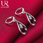 925 Sterling h&otilde;be AAA tsirkoon veepiisad/vihmapiisad augustamine k&otilde;rvar&otilde;ngad Moodsad pulmaehted 0.90*1.70cm