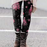 Naiste vabaaja j&otilde;ulumustriga &otilde;ues liibuvad elastsed joogap&uuml;ksid k&auml;rbitud p&uuml;ksid L ts&uuml;aan