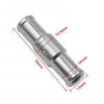 K&uuml;tuse tagasil&ouml;&ouml;giklapp bensiin diisel autode &otilde;lide veepumpadele 6-12 mm alumiiniumsulamist &uuml;hesuunaline tagasil&ouml;&ouml;giklapp 12MM