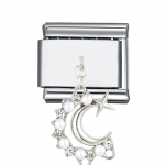 Butterfly Cross Charms Itaalia k&auml;ev&otilde;ru helmeste v&otilde;lu roostevabast terasest k&auml;ev&otilde;ru moe luksuslik kivikivist v&otilde;lu DIY ehete valmistamine A9