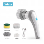 K&auml;eshoitav puhastushari, majapidamises kasutatav multifunktsionaalne elektrihari, k&ouml;&ouml;gi- ja vannitoapuhastust&ouml;&ouml;riist hall v&auml;rv