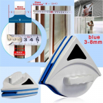 Kahepoolne magnetiline aknapuhastusvahend Kasulik klaaspinna puhastushari 3-8mm