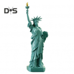 Vabadussammas vaiguga Vabadusjumalanna kujuke USA stiilis jumalanna kollektsiooni kodukontori kaunistus kingitus peres&otilde;pradele roheline