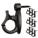 10 tk. Rippkonks Kukumisvastane riidepuu konksud Mitmek&uuml;lgsed sissekeeratavad konksud tulede stringidele taimedele tuulekellad A roosa