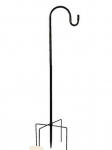 Roostekindel eemaldatav lambakoera konks v&auml;litingimustes kasutamiseks Black 5-pin 168cm1.6cm4-section must