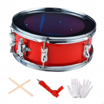 13 Snare trumm Kahetooniline Professionaalne Reguleeritava Rihmaga L&ouml;&ouml;kpill Muusika Trummid punane