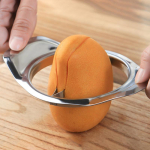 Roostevabast terasest mangol&otilde;ikur Mango s&uuml;damiku eemaldaja puuvilja virsiku viilutaja l&otilde;ikur k&ouml;&ouml;gividina tarvikud