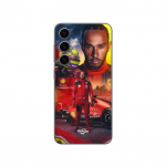 Coque Samsung Galaxy S24 Lewis Hamilton Scuderia Ferrari F1 officiel Maniacase