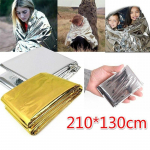 210*130cm v&auml;limatkakomplektid matkamiseks veekindel avarii Mylar elluj&auml;&auml;mistekk h&otilde;be
