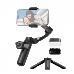 TOKQI M02 AI komplekti k&auml;eshoitav 3-teljeline Gimbali stabilisaator telefoni Vlogi Gimbal v&auml;rinavastane Al-j&auml;lgimine M02 AI kit