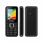 UNIWA E1801 k&otilde;rge kvaliteediga mobiiltelefon lukustamata libisemiskindla disainiga FM-raadio suure nupuga klaviatuur, vana lihtne klassikaline GSM 2G telefon EU plug must
