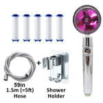 T&auml;iustage oma igap&auml;evast rutiini selle luksusliku k&otilde;rgsurve k&auml;eshoitava turbo veefiltri du&scaron;iga. Koge &uuml;limat du&scaron;ikogemust