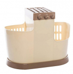 1 tk hoiuhoidikud nagid k&ouml;&ouml;gi &auml;ravoolu s&ouml;&ouml;gipulgad puur &Otilde;&otilde;nes s&ouml;&ouml;giriistad drenaaž lusikas kahvel noa riiulihoidja sinine