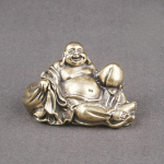 Maitreya Buddha kuju ornament kodukaunistus kunstiteos kollektsioneeritav lauapealne budistlik