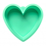 S&uuml;damekujuline koogivorm Mittekleepuv Silikoon K&uuml;psetamine J&auml;&auml;tis Puding Mousse Želee roosa