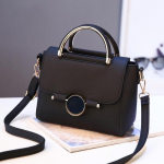Moodne Sweet v&auml;ike &otilde;lakott t&uuml;drukutele PU-nahast Crossbody k&auml;ekotid 22*16*12cm must