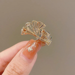 Lihtne Ginkgo Biloba V&auml;ike Pross Naiste K&otilde;rgekvaliteediline Valgusvastane N&otilde;el K&otilde;rgekvaliteediline Tunnetus Ni&scaron;&scaron; Fikseeritud R&otilde;ivad Korsaaž