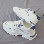 Meeste Uued Spordijalatsid Mood Kuum M&uuml;&uuml;k Mugavad Pehme tallaga Jooksu Tossud Unisex Jooksujalats Meeste Vulkaniseeritud Kingad Zapatillas 44 sinine