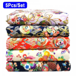 Jaapani Kimono 100% Puuvillane Kangas Materjal Kuldtr&uuml;kk Cheongsam Kanga R&otilde;iva DIY Patchwork Kodutekstiili Materjal 24 x 35cm