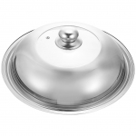 Roostevabast terasest potikaas majapidamispannikaas metallklaas pannidele pritsmekindel grillpann