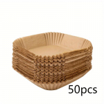 50 TK Spetsiaalne paber &otilde;hufrit&uuml;&uuml;rile Silikoon&otilde;lipaber &Otilde;li imav paber Spetsiaalne padi toidule Majapidamisn&otilde;ud