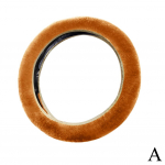 Auto rooliratta kate K&auml;iguvahetus k&auml;sipiduri katte kaitse Dekoratsioon soe &uuml;lipaks pl&uuml;&uuml;skrae Pehme must roosa naiste mees