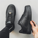 Meeste tossud vabaajaspordijalatsid meestele Kerged PU-nahast hingavad kingad Meeste lamedad valged tennised Zapatillas Hombre 39