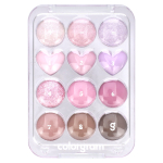 Colorgram, Pinpoint Eyeshadow Palette, 03 Pink + Lavender = Love, 8.9g (0.31oz) white