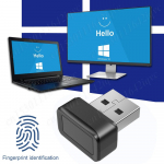 USB S&otilde;rmej&auml;ljelugeja FIDO U2F Biomeetriline S&otilde;rmej&auml;ljeskanner Windows Hello 360&deg; Puutekiire Sobitamine Turvav&otilde;ti PC jaoks United States
